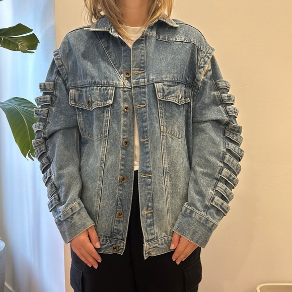 Parasuco oversized Jean jacket - Picture 1 of 3